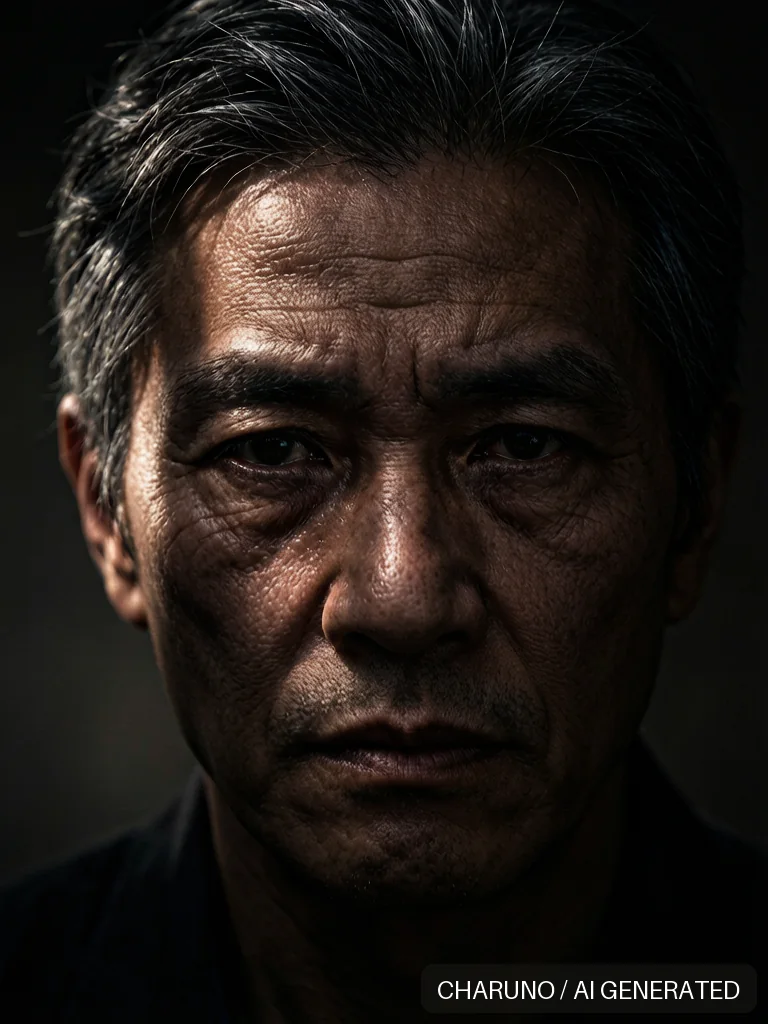 沧桑长者肖像 · 图库，第 5 张生成图片
