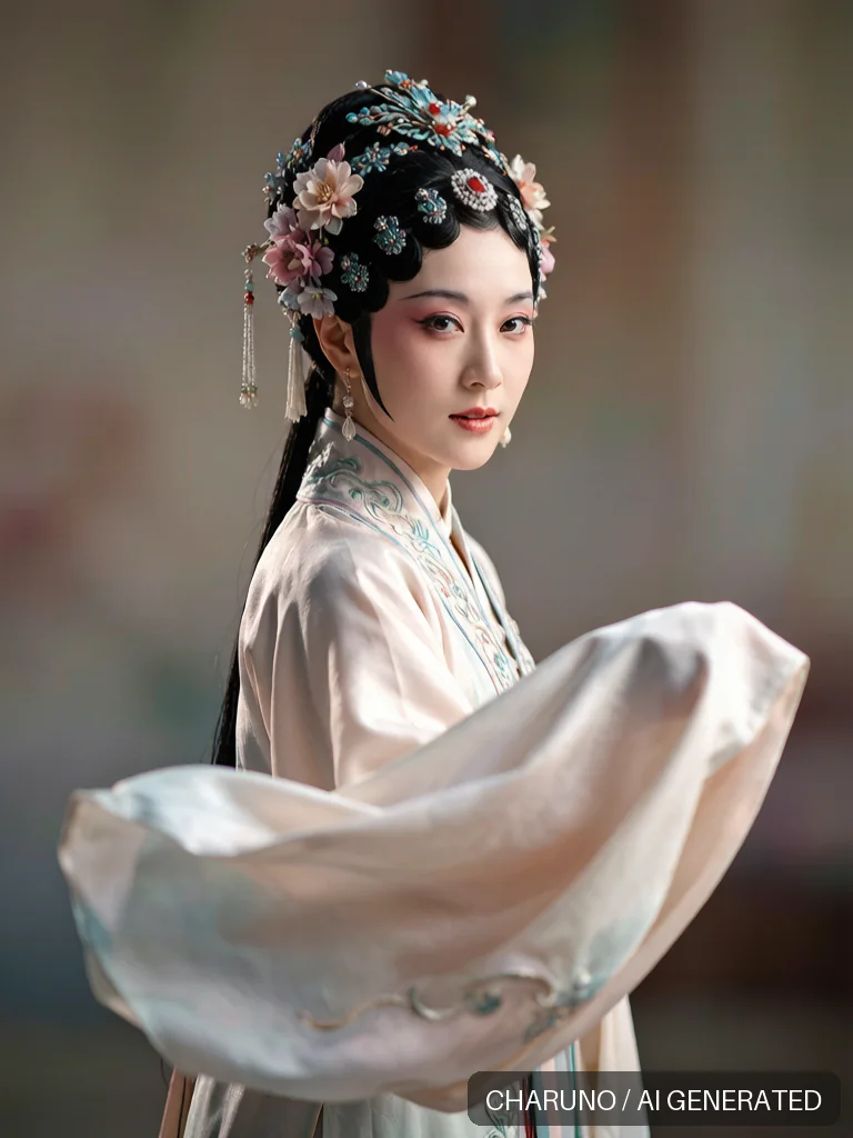 昆曲演员 · 图库，第 7 张生成图片