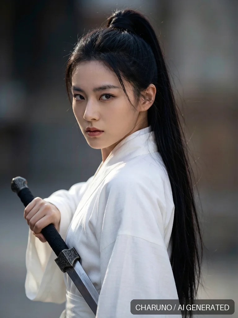 古风侠女剑客 · 图库,第 7 张生成图片