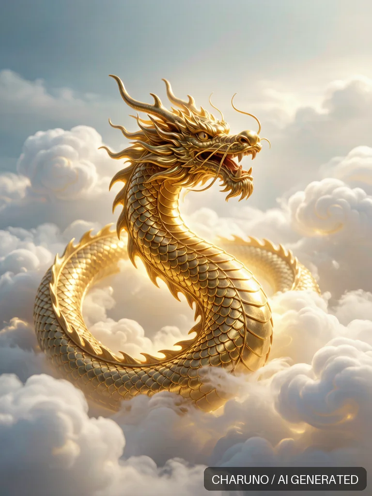 神龙腾云 · 图库，第 5 张生成图片