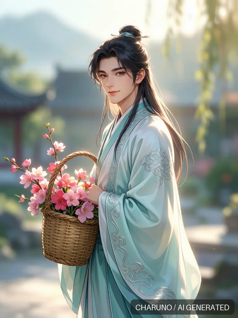 花篮采和 · 图库，第 6 张生成图片
