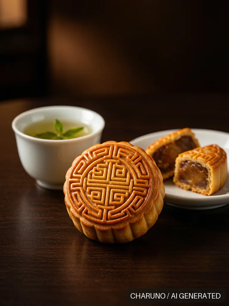 美食月饼 · 图库，第 5 张生成图片