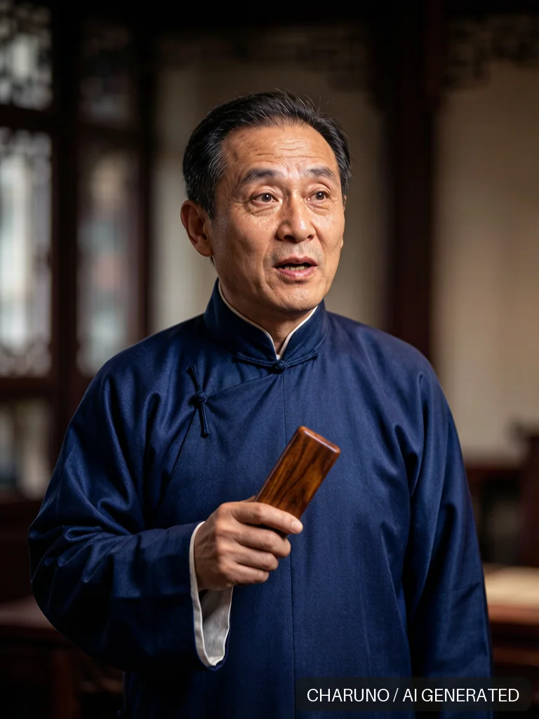 评书先生 · 图库，第 7 张生成图片