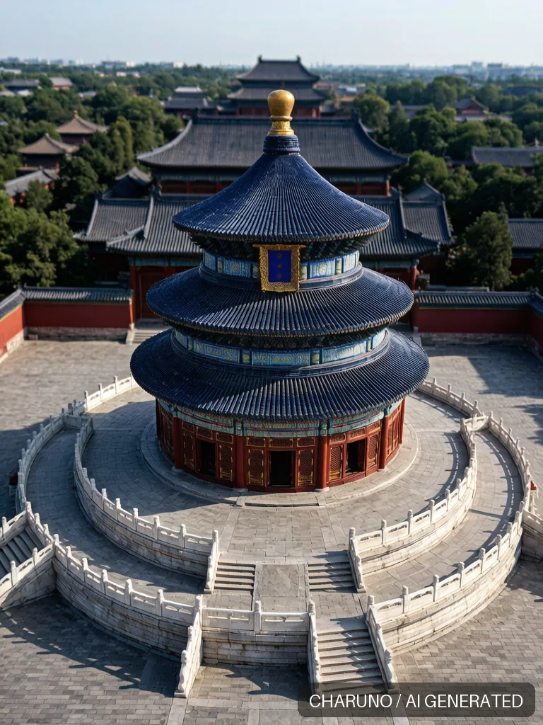 天坛祈年殿 · 图库,第 3 张生成图片