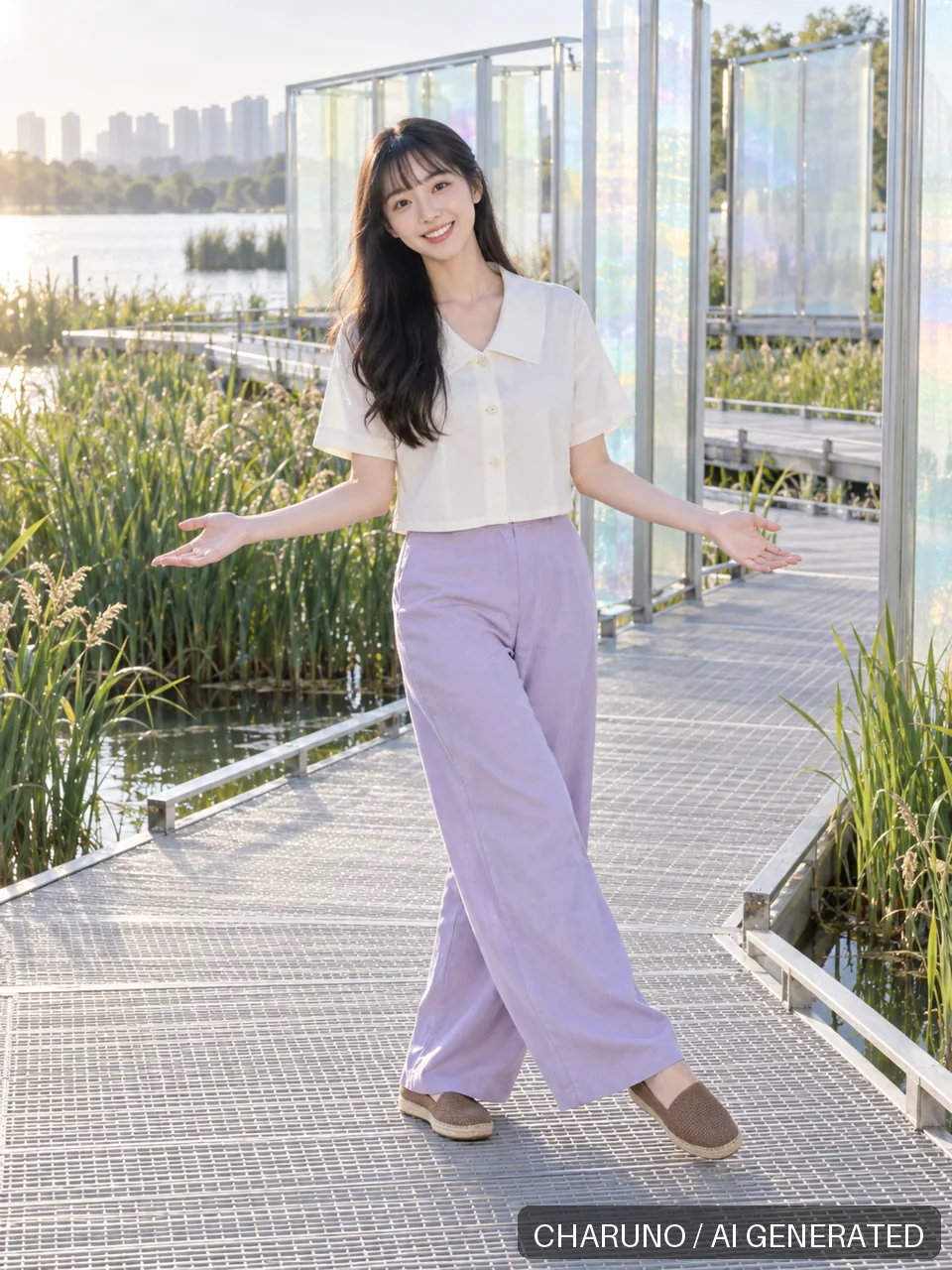 贾竹·晨光写真·晴夏八景，第 1 张生成图片